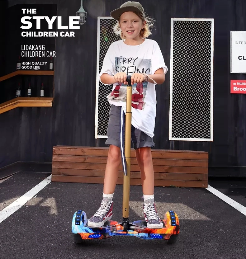 Self Balance Electric Scooter, Patented Hoverboard with LED Light Hot Sale Music Self Balance Scooter for Kids